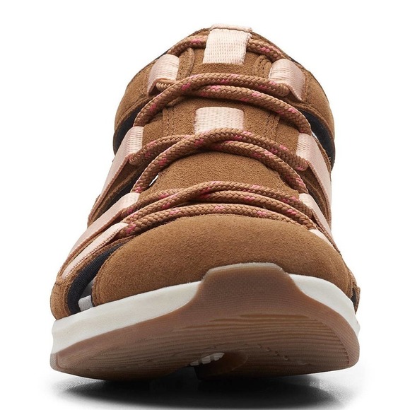 New Clarks Motion Tread Women's
Solan Sail Dark Tan Combi Sandals
Size 8 - Picture 7 of 7